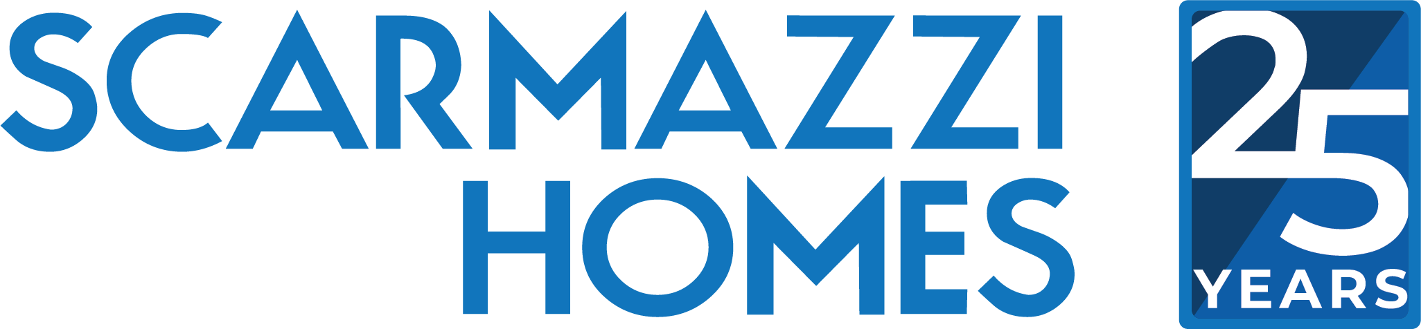 Scarmazzi Homes - 25 Year Logo - Color